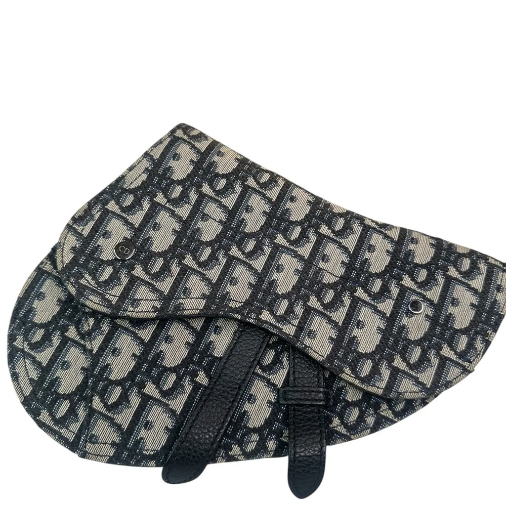 Christian Dior trotter canvas belt bag